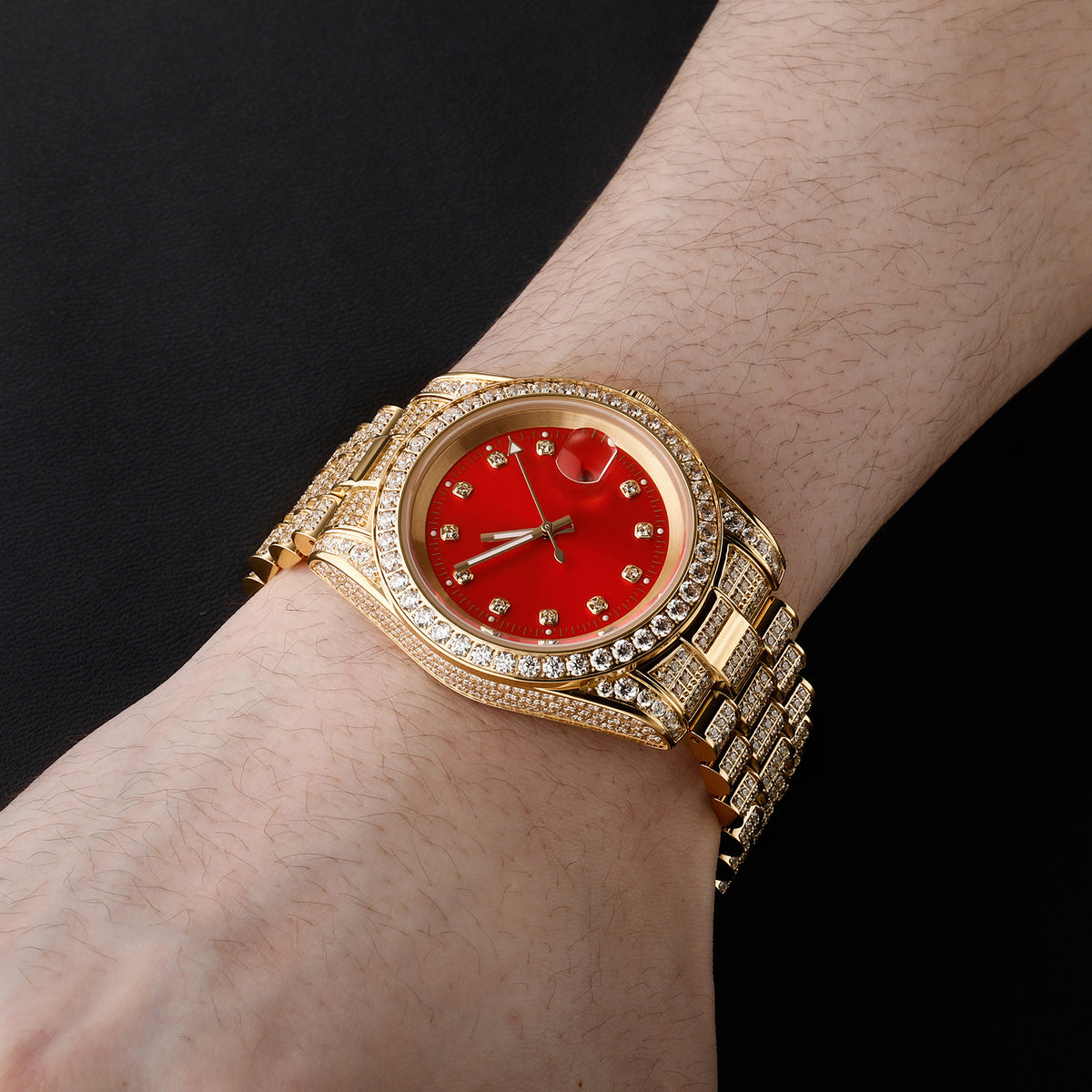 Boulevard Women's Watch — Ruby Red | MVMT